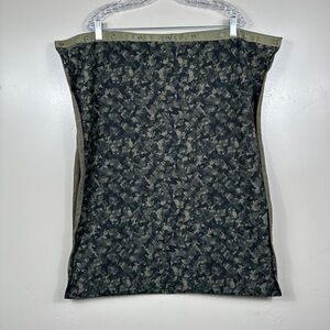 Lululemon Vinyasa Scarf Cotton Mystic Jungle Fatigue Green Black - O/S